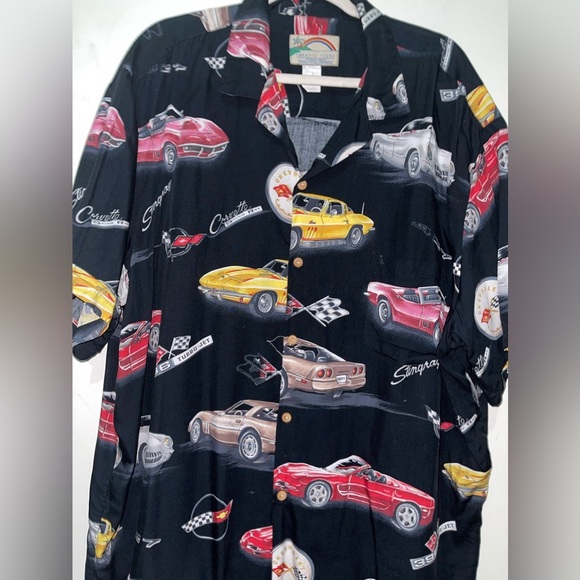 Authentic Vintage General Motores Car collection Button shirt - Picture 5 of 8